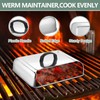 3Pcs Basting Cover for Griddle Heavy Duty, Leonyo Large 13"