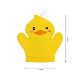 2 Pcs Body Sponge Shower Sponge for Children Body Washing Brush Massage Shower Brush Frog Molding Sponge Bath Sponge Cute Frog