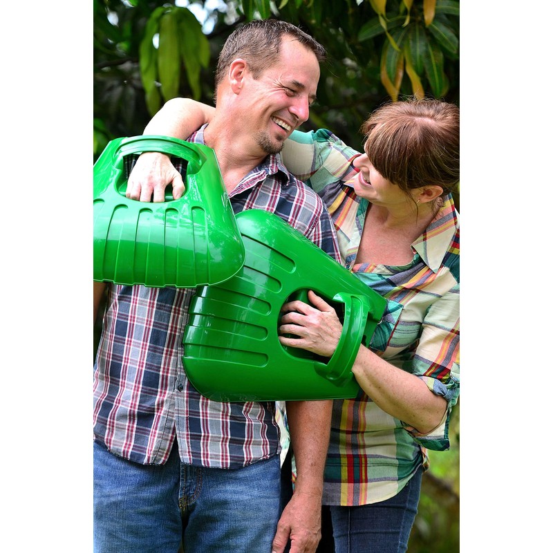GARDEASE ReLeaf Leaf Scoops: Ergonomic, Large Hand Held Rakes for