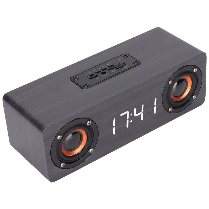 Bluetooth Speaker Multifunctional Hands Free Call Radio Alarm Clock Speaker