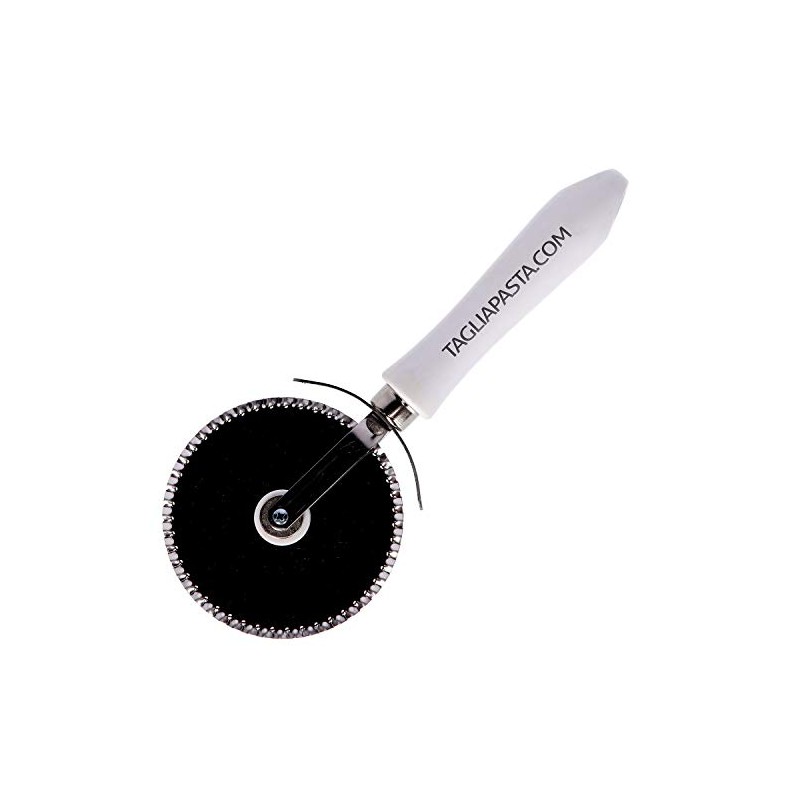 Pizza Cutter with ABS Handle and Stainless Steel Fluted Blade,