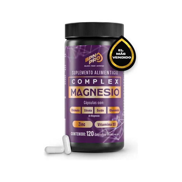 Magnesio Complex Citrato de Magnesio Oxido Gluconato de Magnesio Glicinato