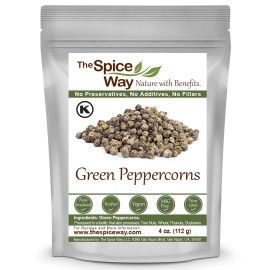 The Spice Way Green Peppercorns - 8 oz