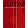 Guitar TAB Manuscript Paper book: Blank Tablature, Staff Lines &