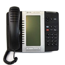 Mitel 5330E IP Phone Gigabit w/New Handset & Cables 50006476 (Renewed)