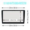 Anti Glare Matte Car Screen Protector Radio Screen Protector Android