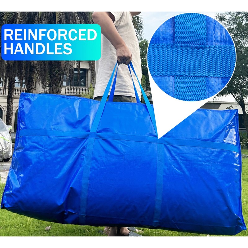 66 Gallon Extra Large Storage Bags, Huge Moving Bags Heavy