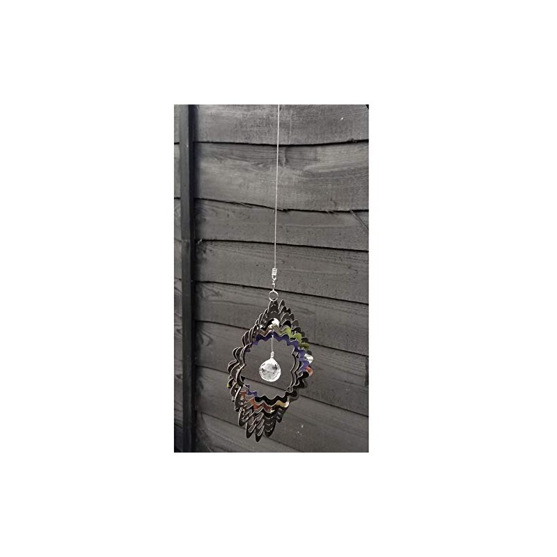 Stainless Steel Wind Spinner For Home Or Garden - Small