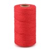 KINGLAKE 100m Red String Twine, 2mm Decorative Jute Twine Craft