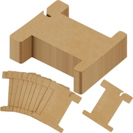 Ribbon Organizer Set Cardboard Ribbon Spools Embroidery Floss Ribbon Holder Ribbon Organizer Embroidery Thread Holder Empty Cardboard Yarn Bobbin for Cross Stitch Craft DIY Sewing (200 Pcs)