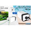 Dynamic Power Aquarium Air Pump Oxygen Hydroponic 2 Outlet 180L/H