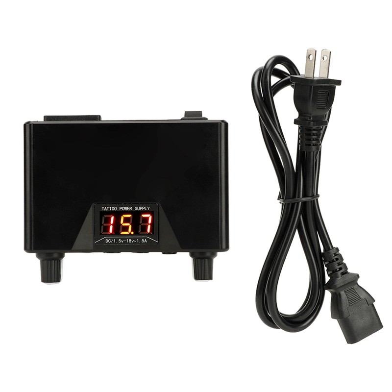 Professional Tattoo Power Supply LCD Display Tattoo Transformer Regulator Tattoo