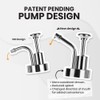 Molimoli Coffee Syrup Dispenser for Coffee Bar, Pump Dispenser, Glass