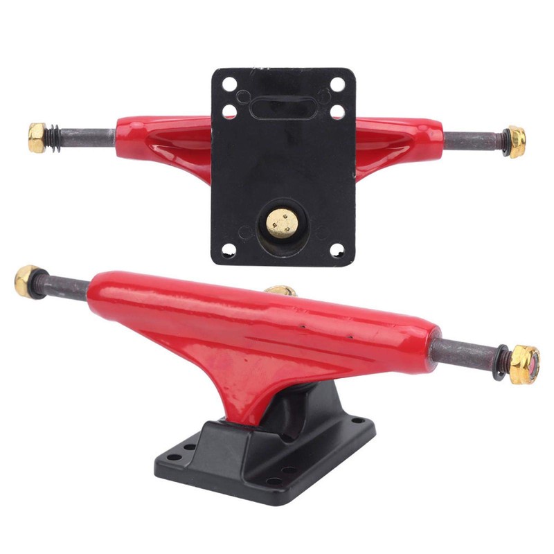 2PCS Skateboard Trucks, Aluminum Skateboard Bracket Sturdy Lightweight Tensor Trucks