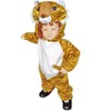 Ikumaal Tiger Costume AN28, Sizes 74-128cm, for Babies/Toddlers, for Carnivals/Parties,