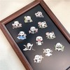 12 Pack Fridge Magnets Panda Refrigerator Office Magnets for Calendars