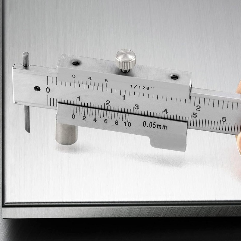 Stainless Steel Vernier Caliper Parallel Marking Gauge Caliper Measuring Scribing