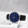 BUREI Classic Men Wrist Watch Ultra Thin Case Minimalist Analogue