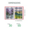 SXhyf A3 Diamond Painting Storage Book for 60 Diamond Painting