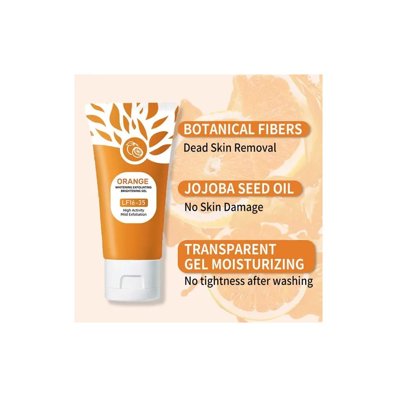 Gel Exfoliante Exfoliante De 50 G*2, Ilumina, Tensa Y
