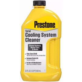 Prestone AS105 Total Cooling System Cleaner f/ Radiator Heater Core & Hoses 22oz