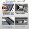 Book Safe with Combination Lock - Jssmst Home Dictionary Diversion