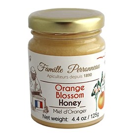 La Famille Perronneau, French Orange Blossom Honey (Miel d'Oranger), 4.4 oz, Imported