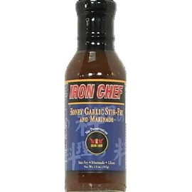 Iron Chef Honey Garlic Stir-Fry Sauce 14 oz Pack of 6