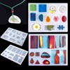 83pcs/set Silicone Jewelrys Making Molds Handcraft Casting Diamonds Pendant Mold
