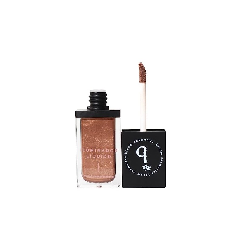 Bloóm Cosmetics, Iluminador Líquido Multiusos Duradero a Prueba de Agua