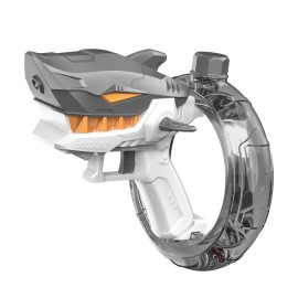 Wholesale 300ML Gray Ring Electric Shark Water Guns Fast-Fill Automatic Squirt Blaster Kids Swimming Pool Becch Play ToysColor: Gray