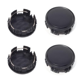 DewFlew 4Pcs Wheel Center Caps for Toyota Camry Avalon RAV4 Wheel Rim Outer 62.2 mm(2.45 in) Inner 56 mm(2.2 in) Matte Black Hub Caps, Replacement PT280-03200-02 42603-YY340 42603-YY380