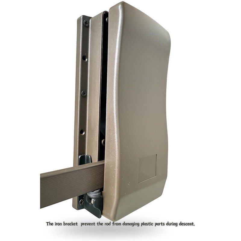 TRONTOP brand Wardrobe lift clothes rack,Pull Down Closet Rod for