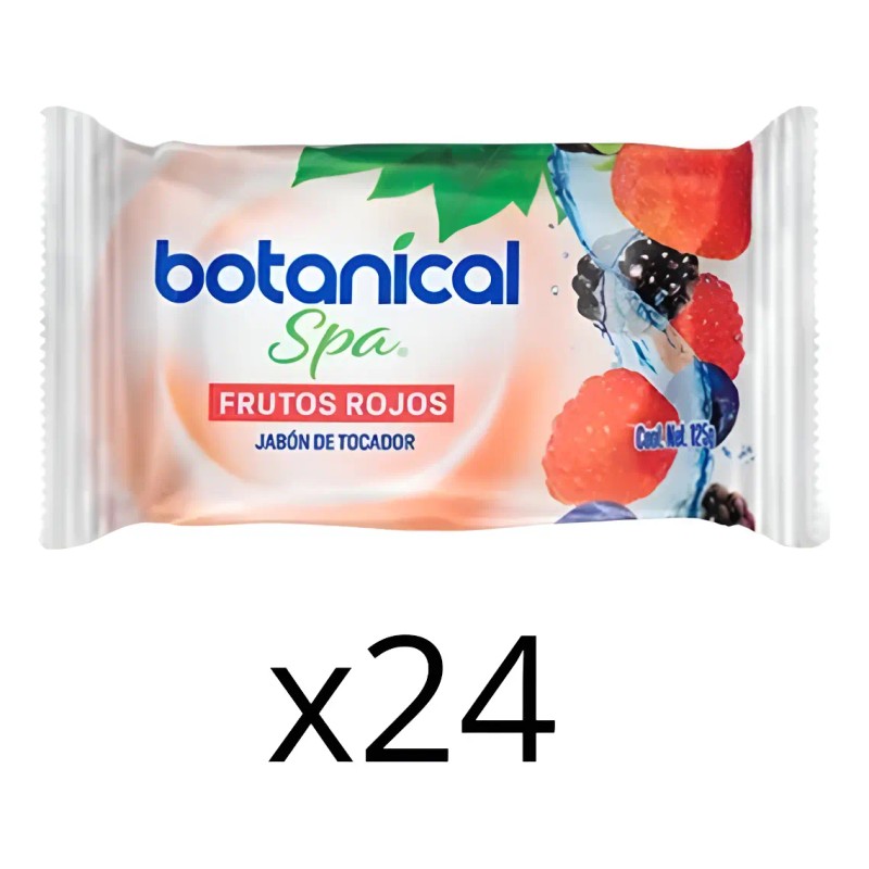 Jabón Corporal En Barra Botanical Spa Caja 24pz 125grc/u