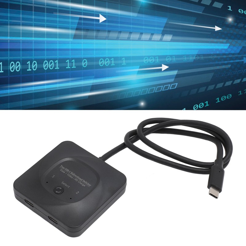 USB C Bidirectional Switcher 2 in 1 Out Or 1