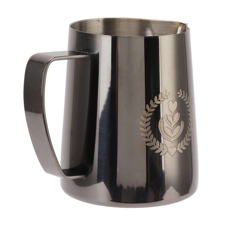 Frothing Pitcher 304 Stainless Steel Pull Flower Cup Coffee Milk