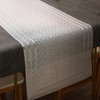 Hosoncovy Table Runner Non-slip Decorative PVC Table Mats Placemat Protective