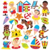 Baker Ross AW459 Seaside Foam Stickers (Pack of 120)