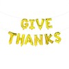 Give Thanks Balloons,Give Thanks Banner,Thanksgiving Party Decoration,Thanksgiving Party Supplies