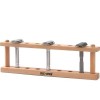 YAQI Wood Razor Holder Display Storage For 7 hole Multiple