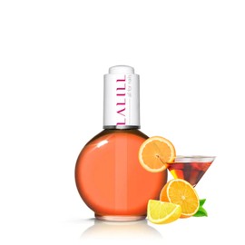 LALILL Nail Cuticle Oil 75 ml - Orange Cocktail Nail Care Oil - Nail Oil Care for Nails Cuticles - Spa Manicure Nail Design Hands - Vegan - with Pipette
