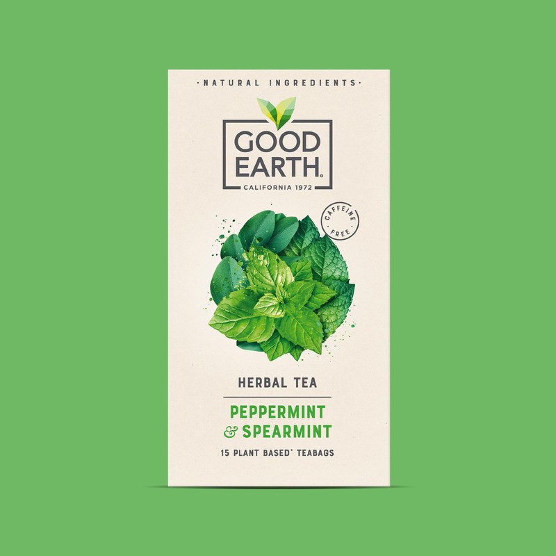 Good Earth Tea Co. Peppermint & Spearmint Tea Bags –