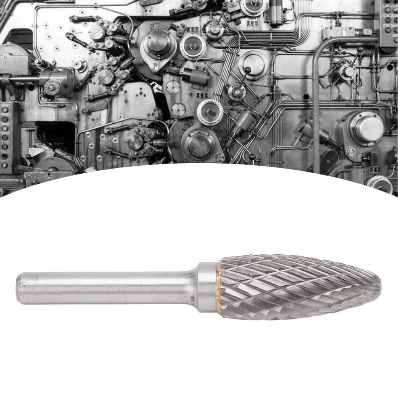 Double Cut Carbide Burr Rotary File Tree Shape Multipurpose for