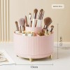 Organizador Giratorio De 360° Para Brochas Y Maquillaje