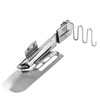 Luatoxry Sewing Machine Folder, 1-3/8in-1/2in Binding Attachment Folder, Metal Binding