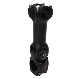 Bicycle Stem Adjustable 60 Riser 130mm 25.4mm Handlebar Stem for XC Mountain Road City Bike