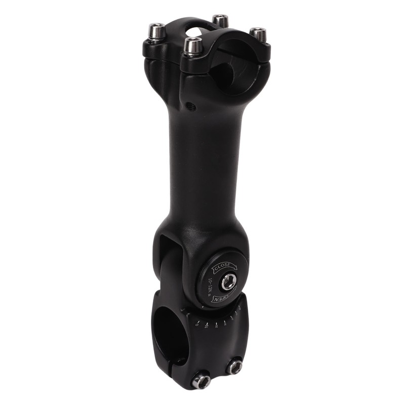 Bicycle Stem Adjustable 60 Riser 130mm 25.4mm Handlebar Stem for