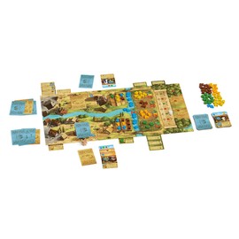 Capstone Games Beer & Bread Multi-Use Card Game, Resource Management Strategy, Head-to-Head Brewing & Baking, Ages 10+, 2 Players, 30 Minute Playing Time