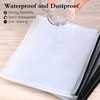 A5 Plastic Wallet, 24Pcs A5 Zip Wallets, Waterproof A5 Document