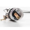 Excelsier Pull Chain Medium Base Lamp Socket Interior E26 Socket